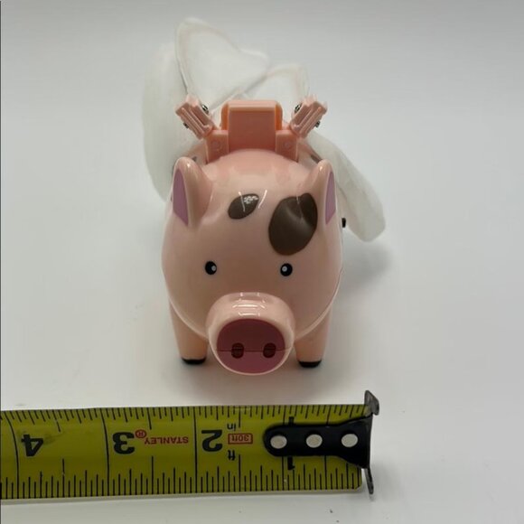 Vintage Flying Pig Toy Battery Operated Pink used - Picture 13 of 13